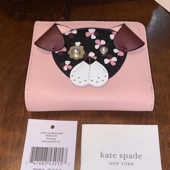 Kate Spade Floral Pup Crossbody & Wallet NWT - Picture 3 of 13
